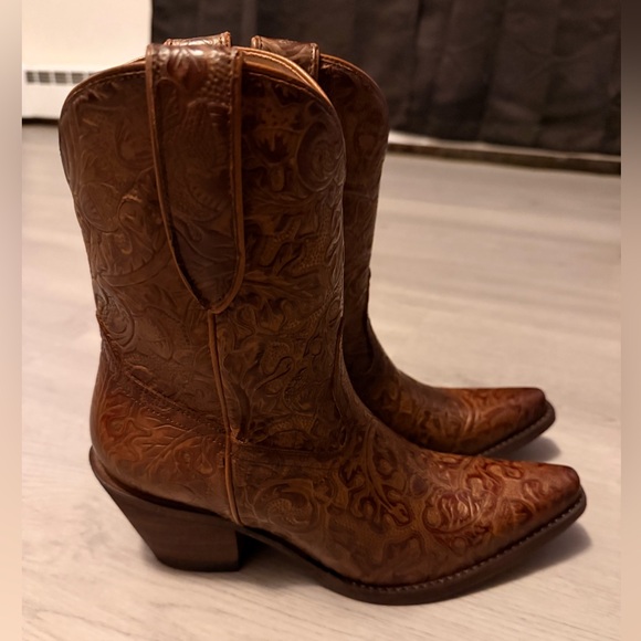 Cavender's Brown Ankle boots women's size 8 NWOT - Picture 8 of 9